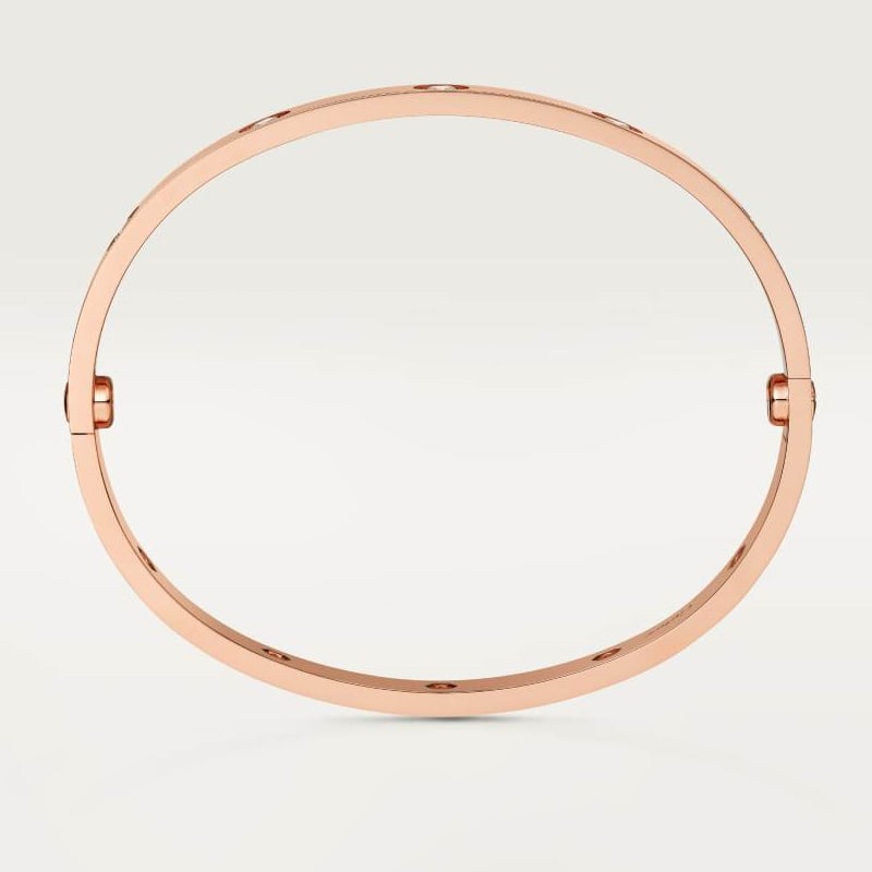 Diana Hampton 18K Gold Plated Crystal Love Bracelet