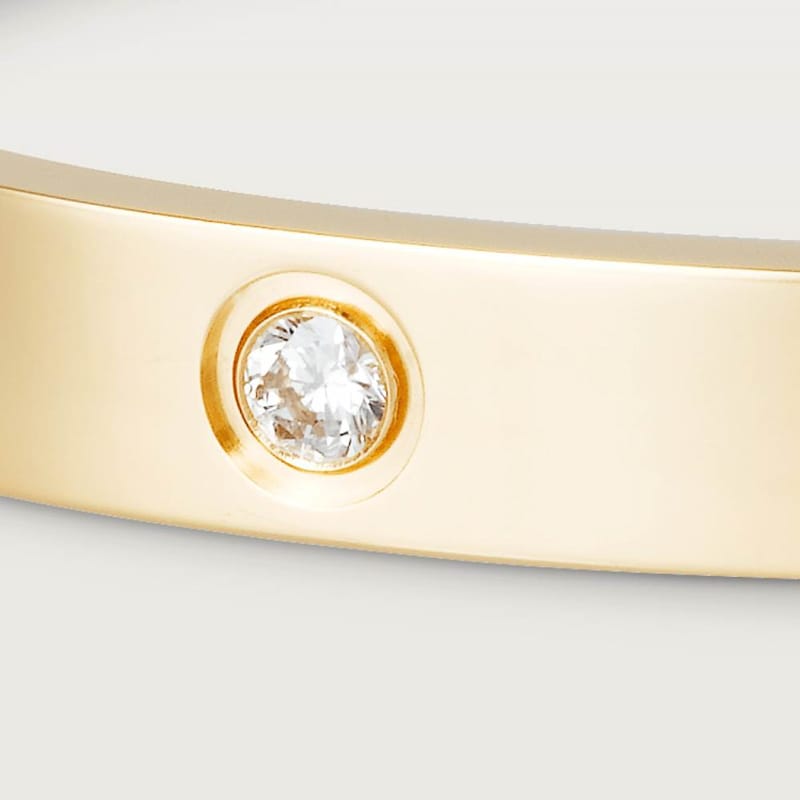 Diana Hampton 18K Gold Plated Crystal Love Bracelet