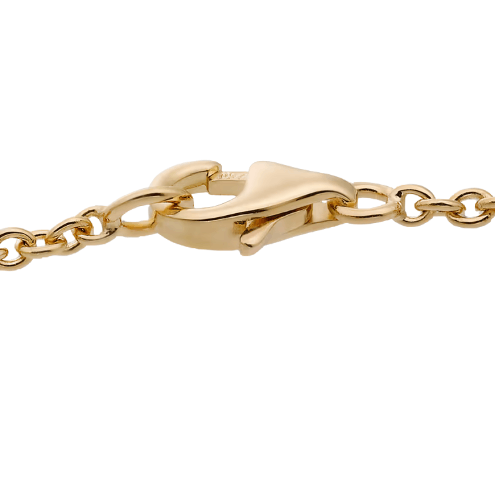 Love Chain Sterling Silver Bracelet