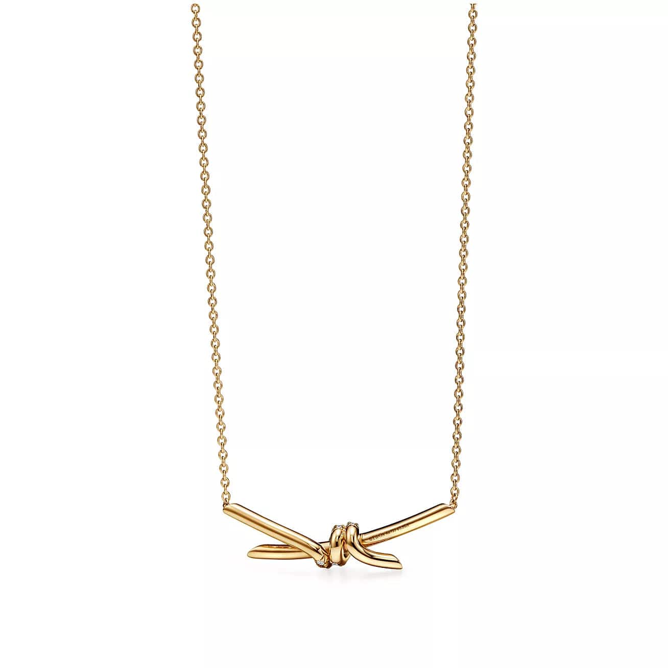 Crystal Knot Necklace Diana Hampton