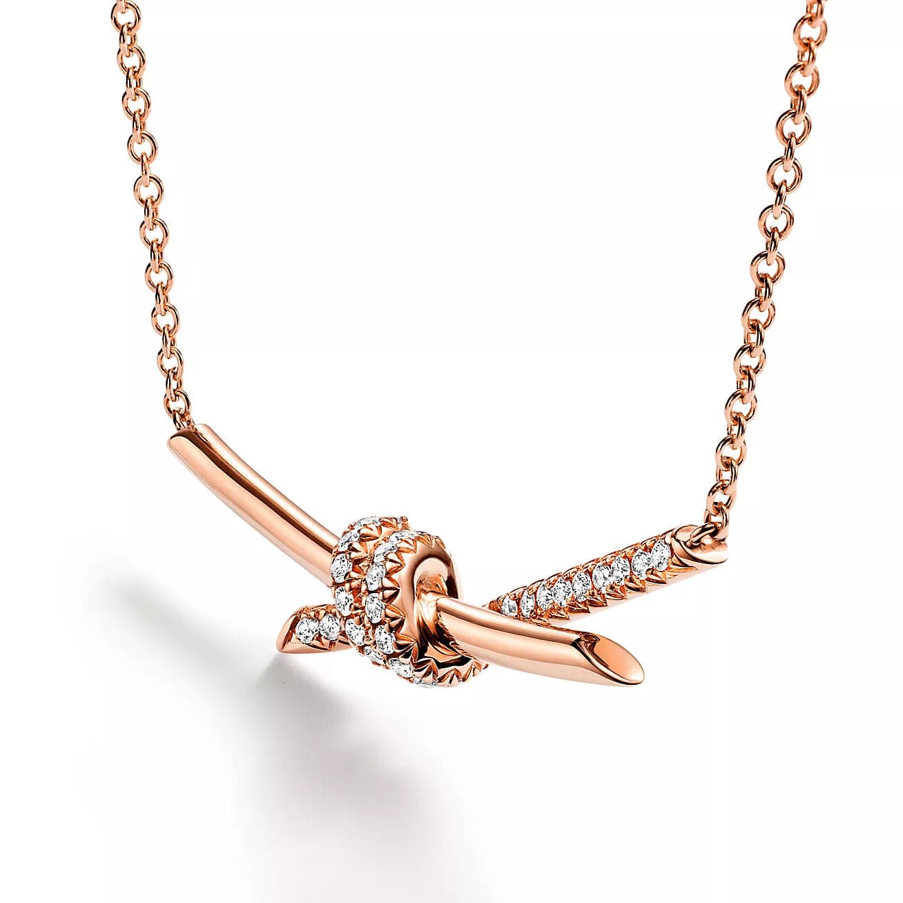 Crystal Knot Necklace Diana Hampton