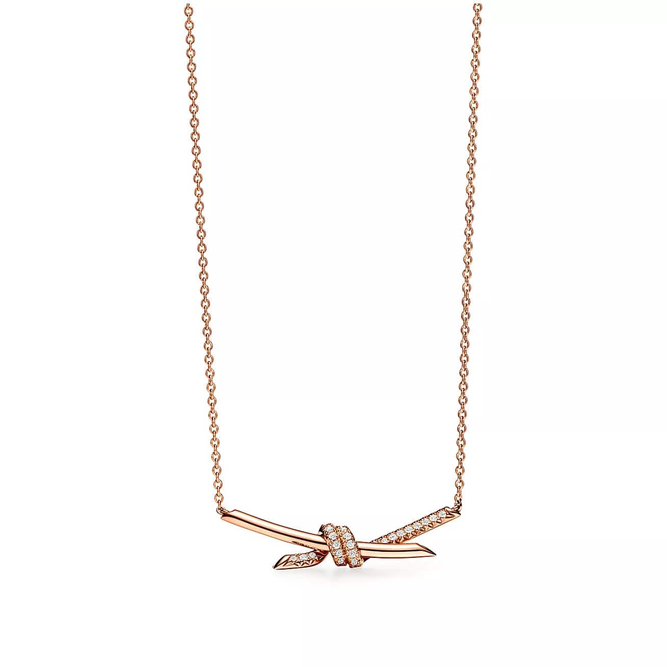 Crystal Knot Necklace Diana Hampton