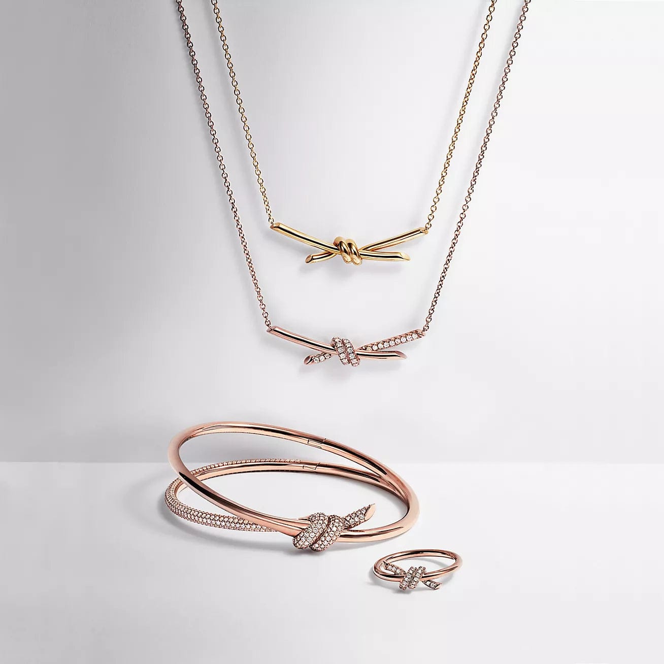Crystal Knot Necklace Diana Hampton