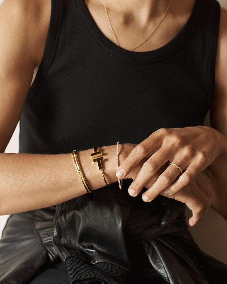 Minimalist T Wire Bracelet Diana Hampton