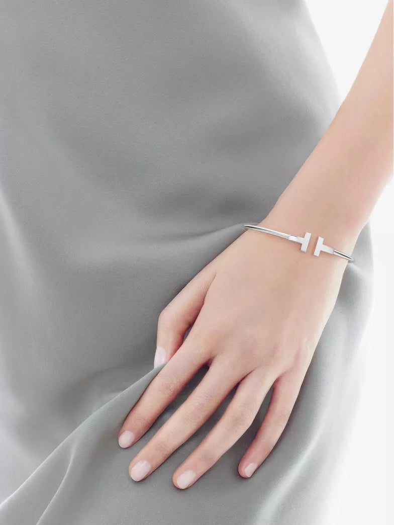 Minimalist T Wire Bracelet Diana Hampton