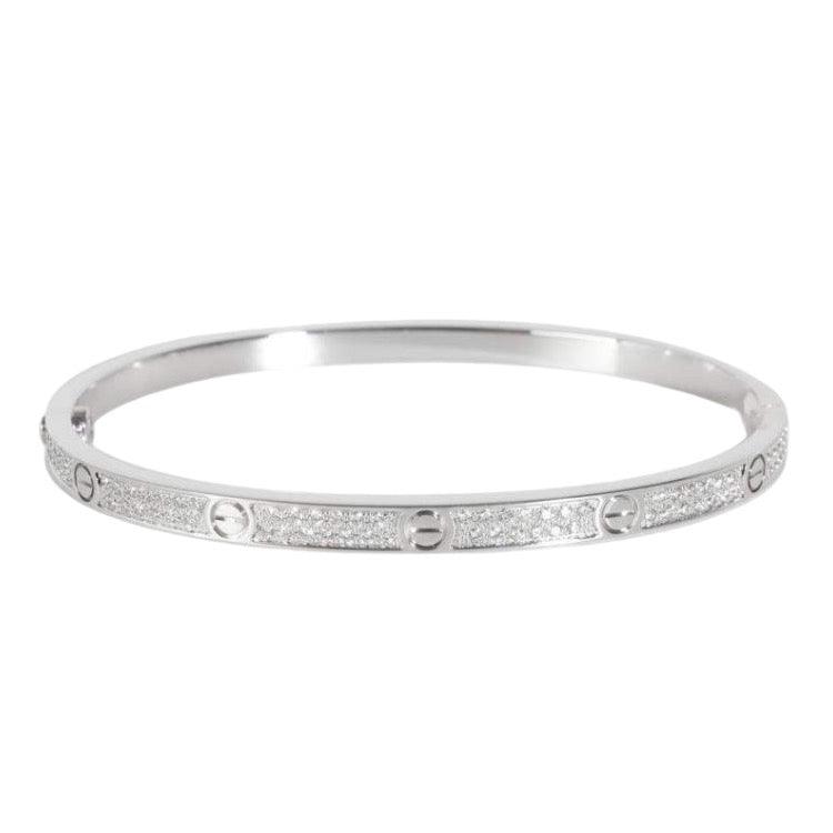 Slim Crystal Love Bracelet Diana Hampton