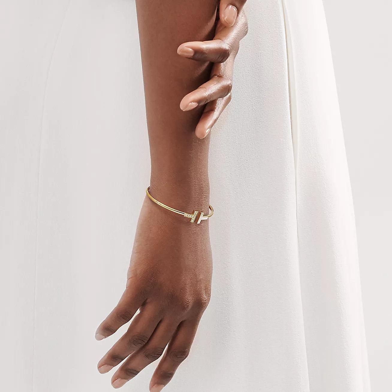 Stylish T Wire Bracelet Diana Hampton