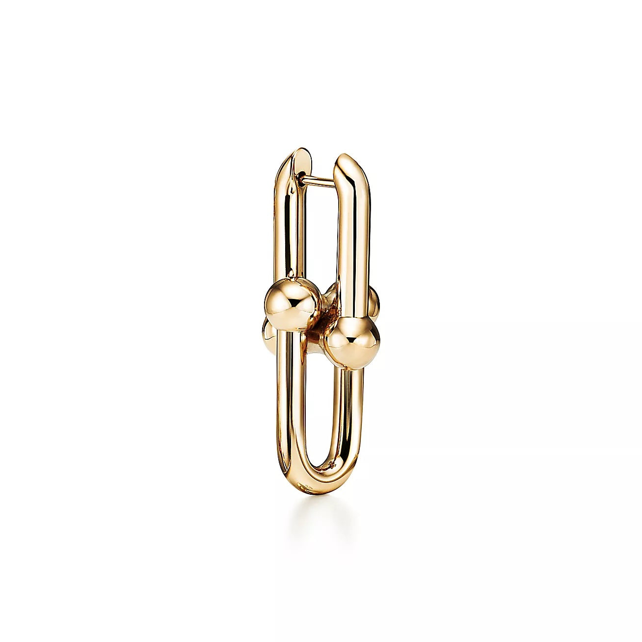 Elsie Love 18k Gold Plated Large Link Earrings