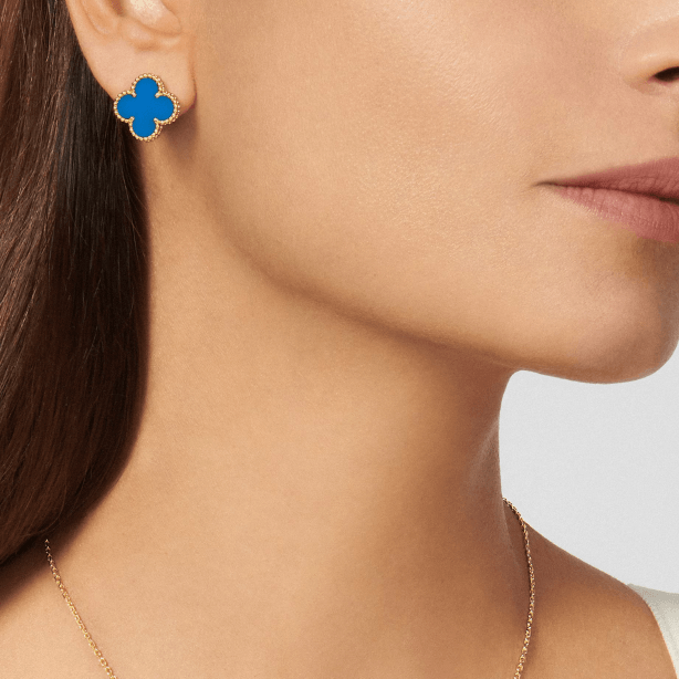 Clover Earstuds Large Motif - Diana Hampton