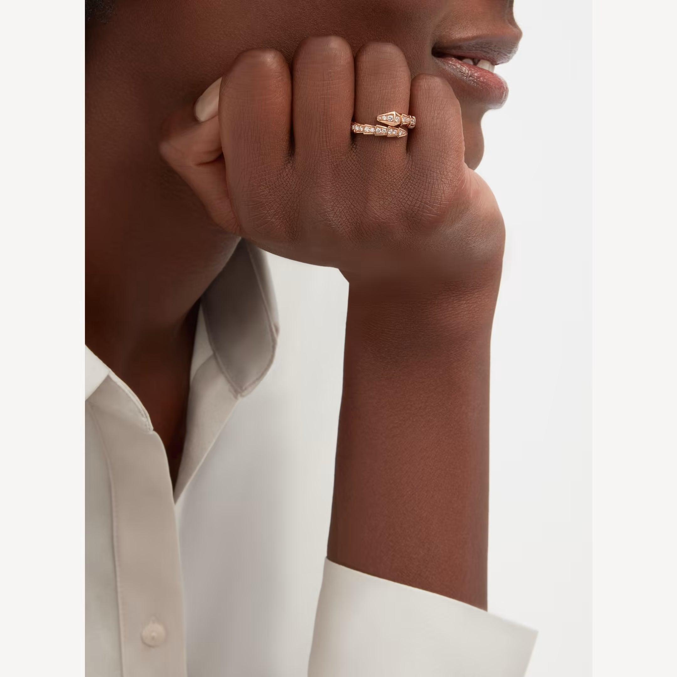 Elegant Serpenti Ring - Diana Hampton