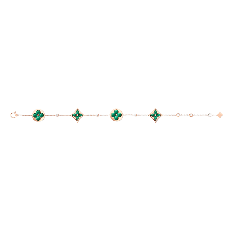Color Blossom BB Multi-Motifs Bracelet - Green Diana Hampton 