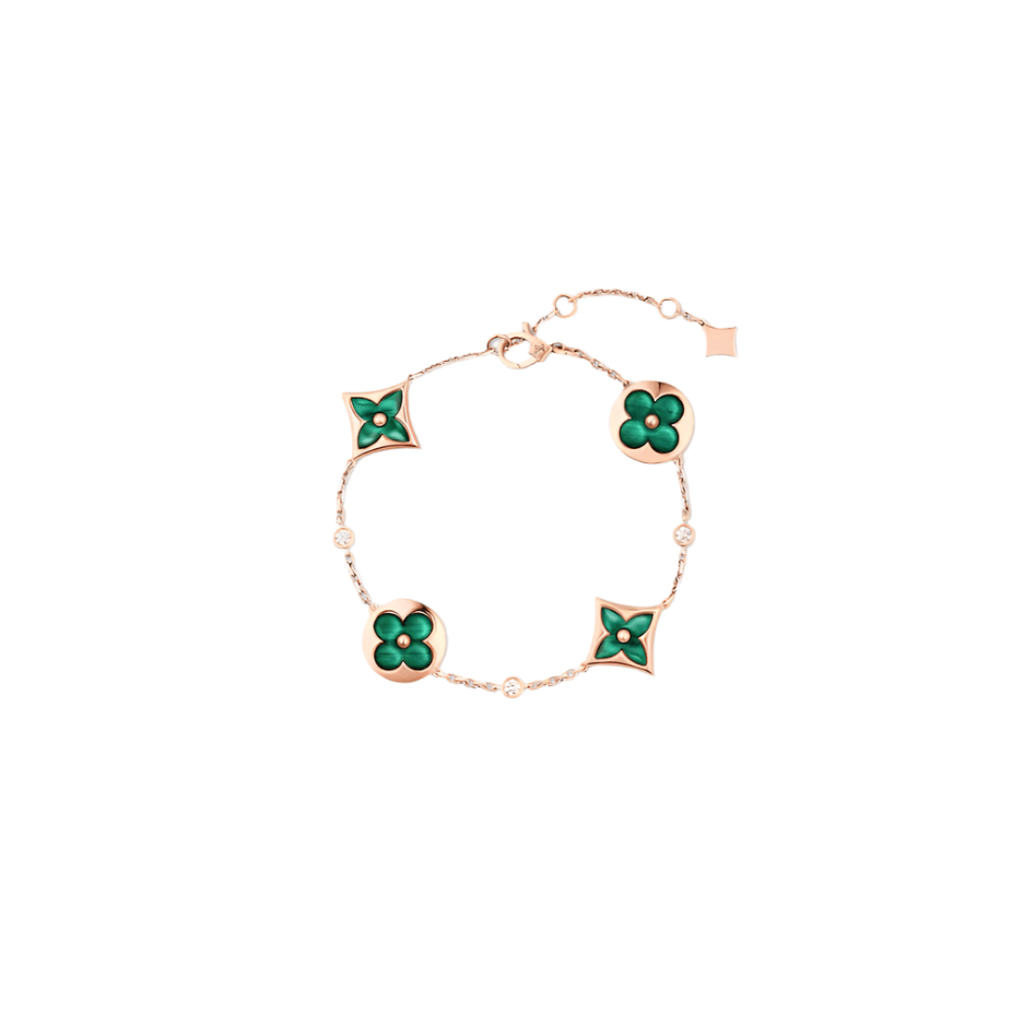 Color Blossom BB Multi-Motifs Bracelet - Green Diana Hampton 