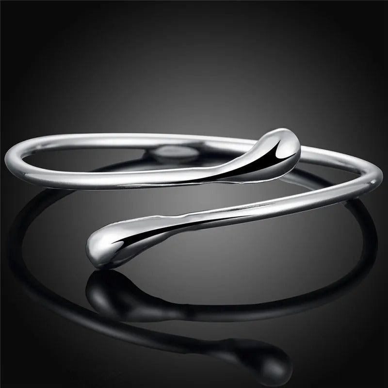 Elongated Teardrop Bangle Diana Hampton 