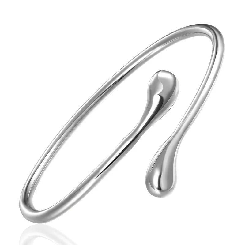 Elongated Teardrop Bangle Diana Hampton 