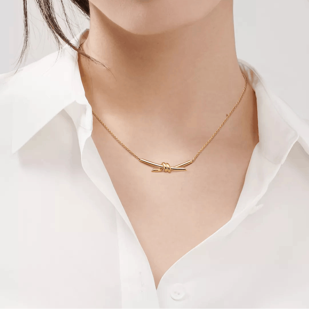 Knot Necklace Diana Hampton 