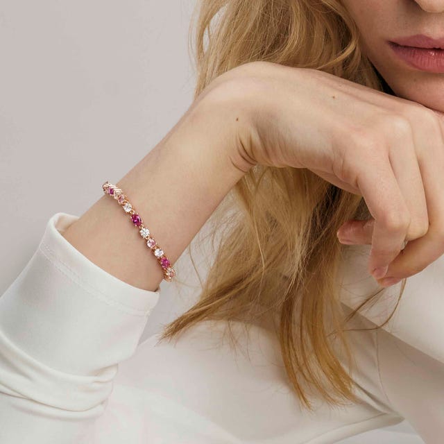 Mosaica Radiant Tennis Bracelet Diana Hampton 
