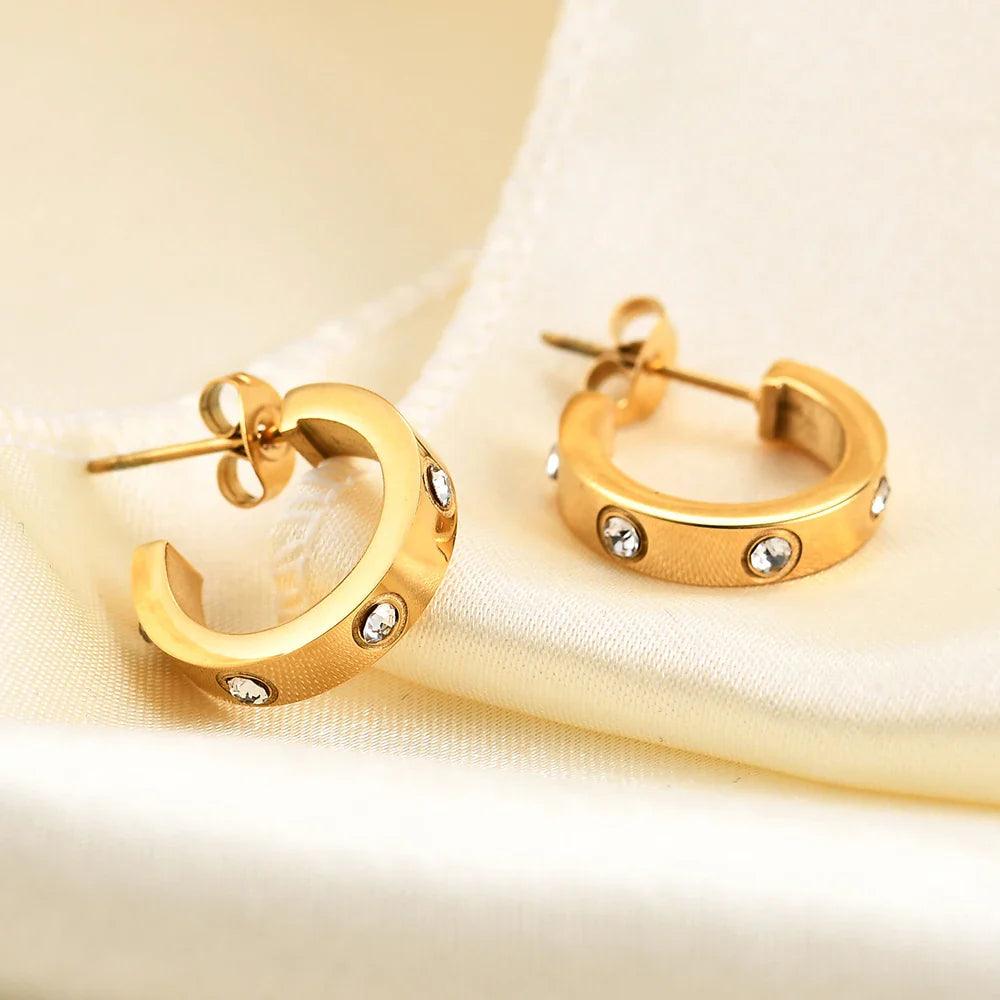 The Love Hoop Earrings Diana Hampton 