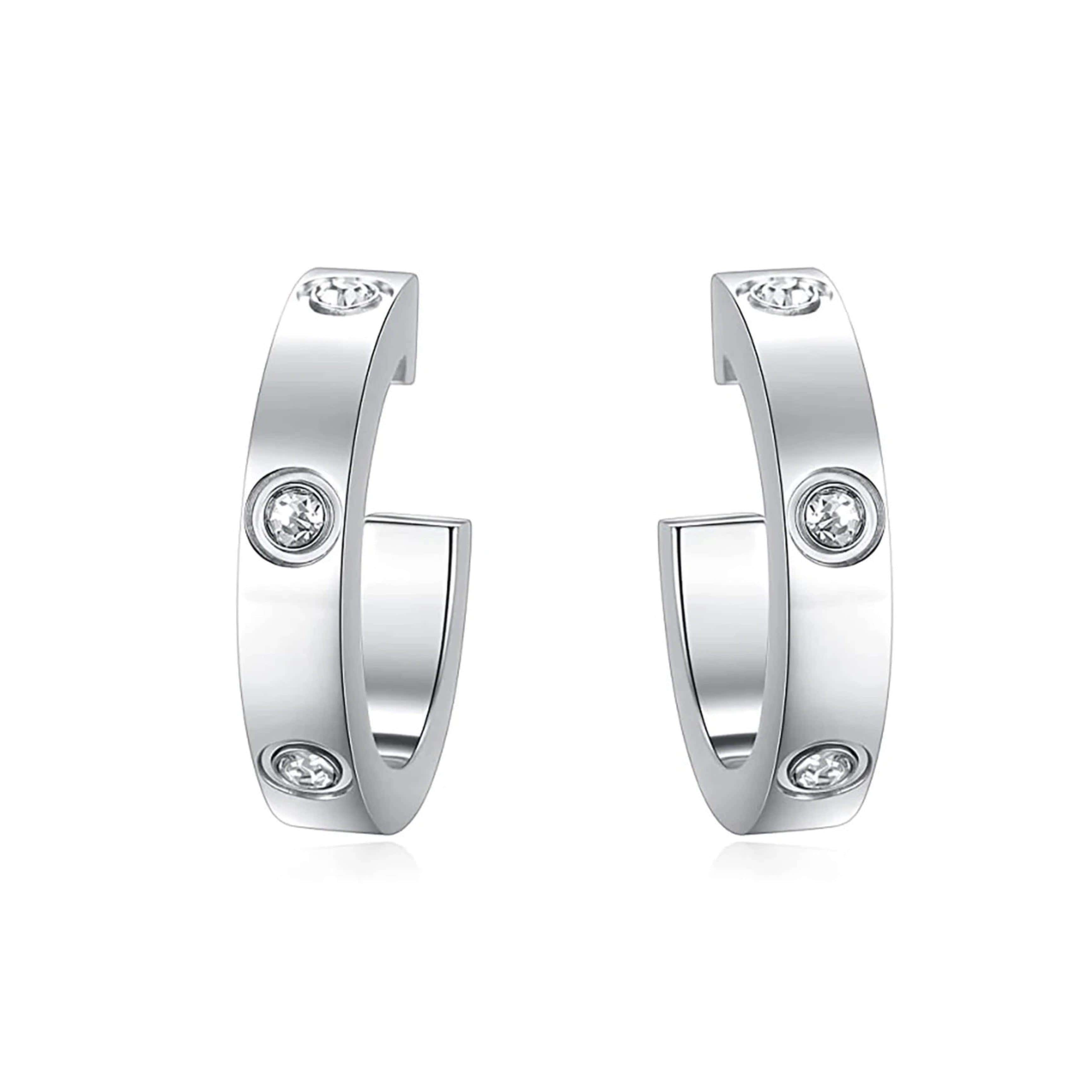 The Love Hoop Earrings Diana Hampton 