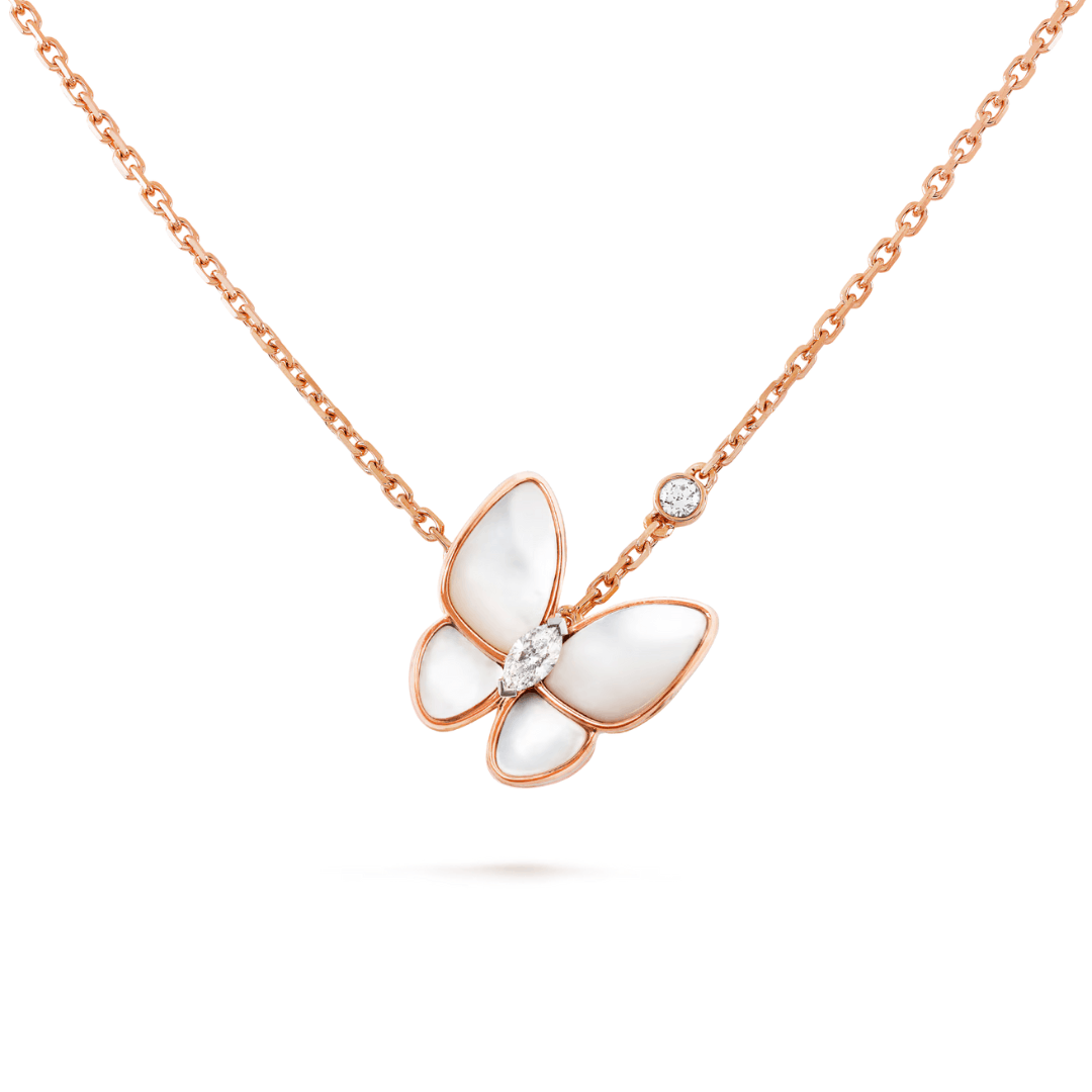 Two Butterfly Necklace Diana Hampton 
