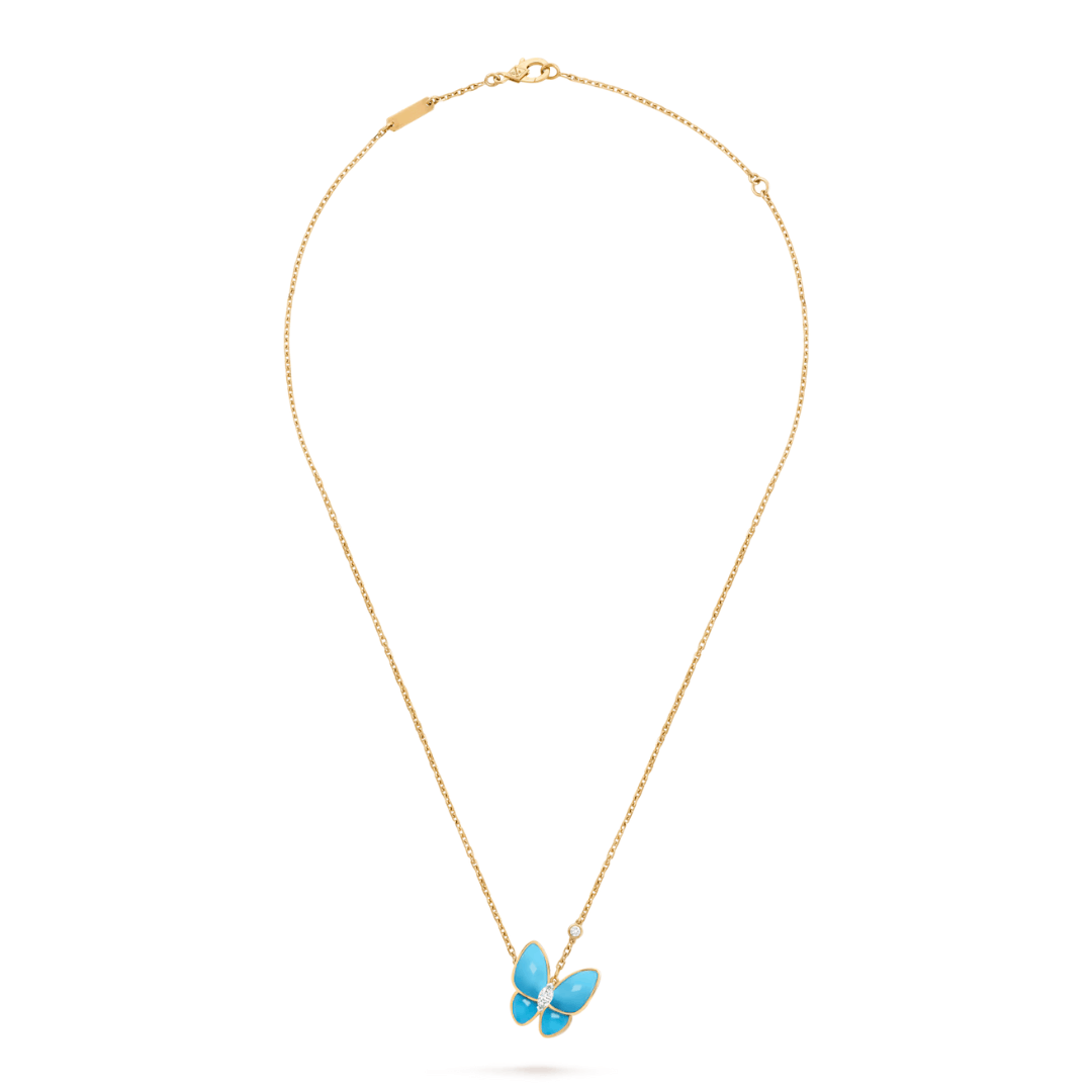 Two Butterfly Necklace Diana Hampton 