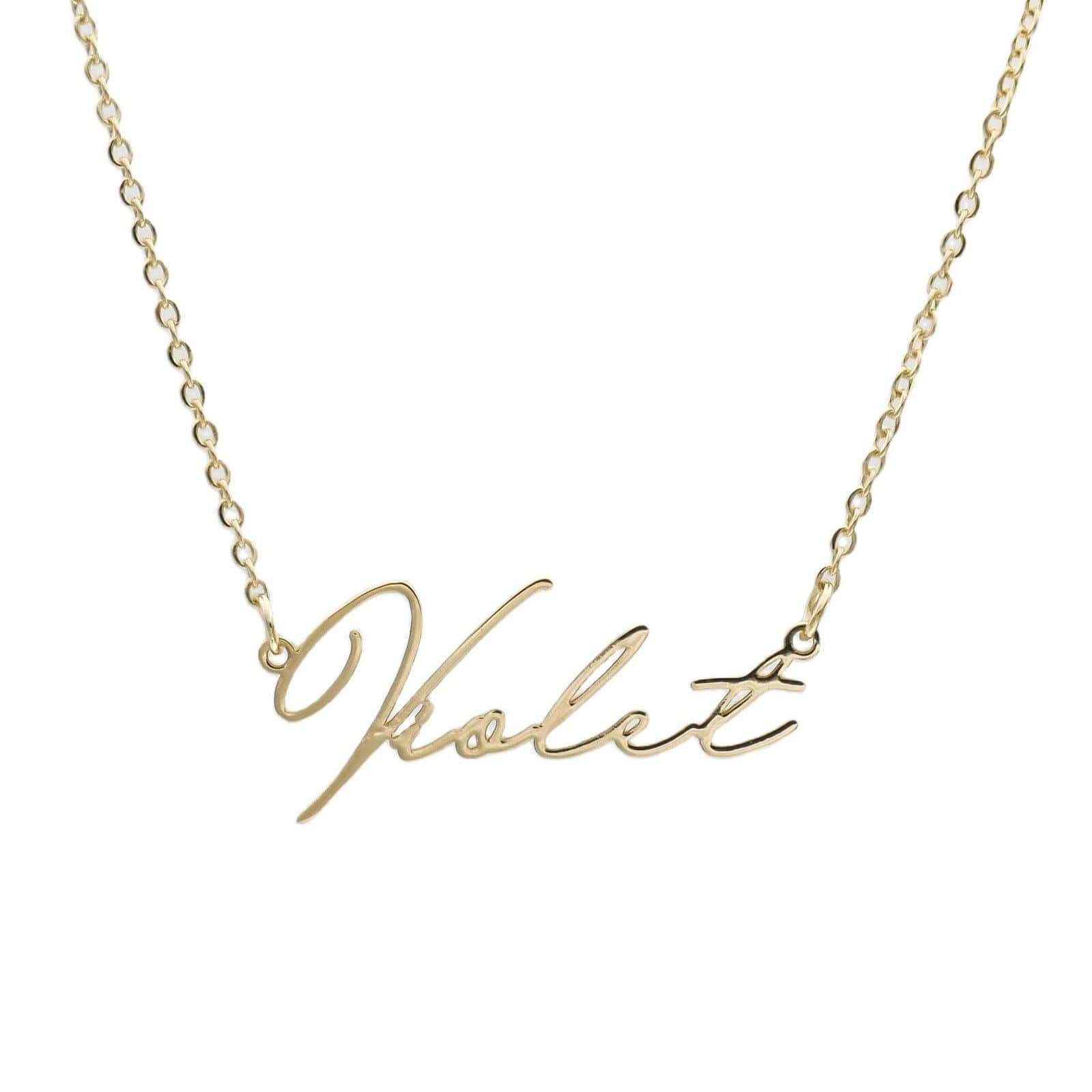 Valencia Custom Name Necklace - Diana Hampton