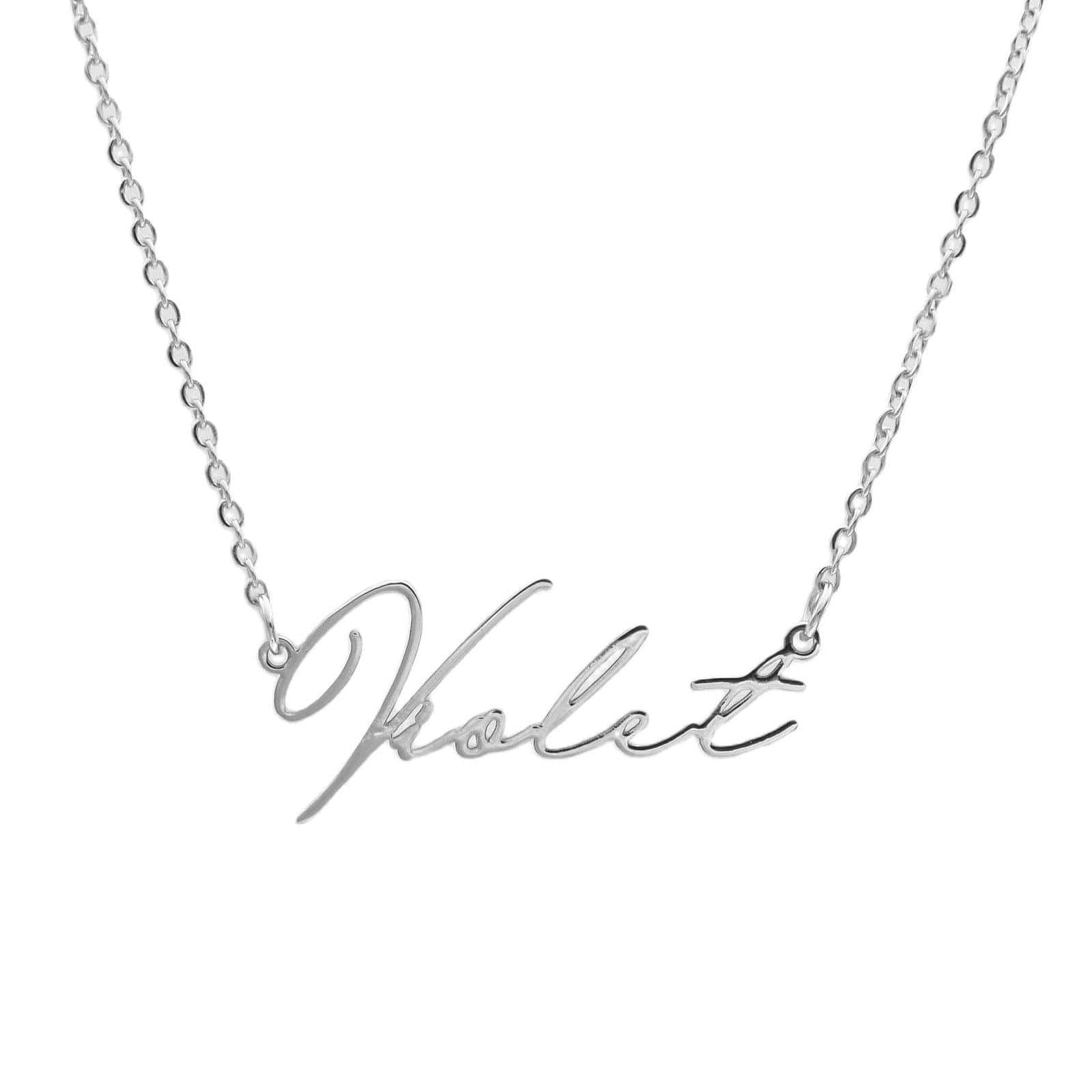 Valencia Custom Name Necklace - Diana Hampton