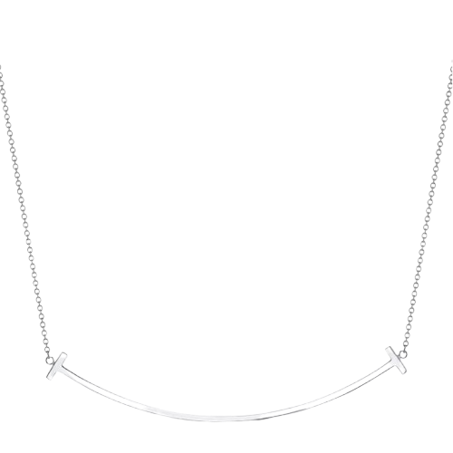 Minimalist T Smile Pendant - Large - Diana Hampton
