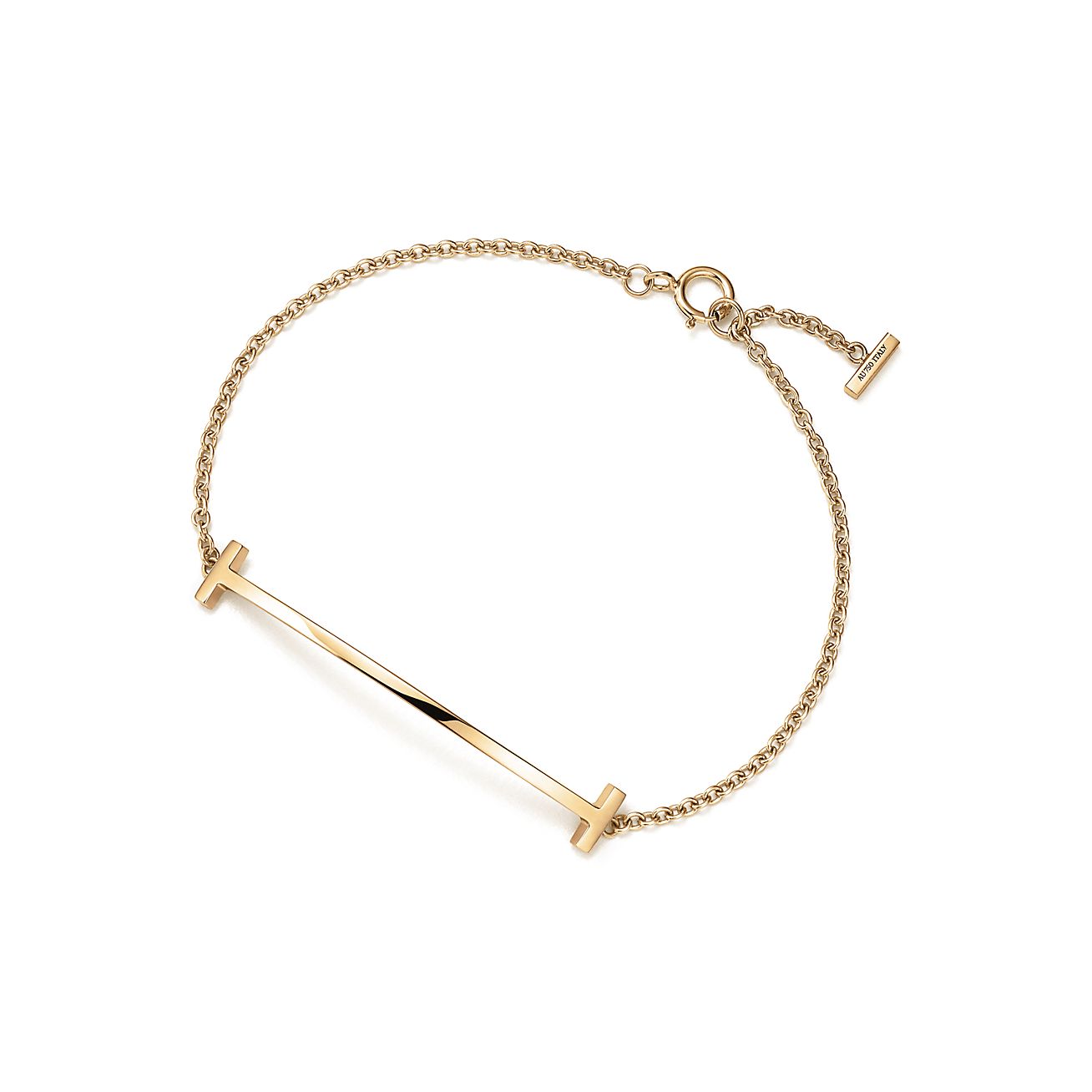 Tiffany T Smile Bracelet 18k Yellow Gold